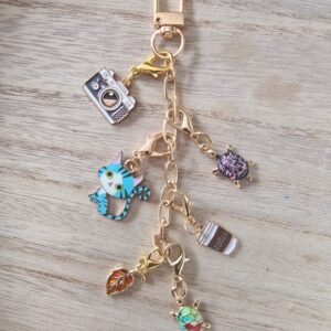 Paperclip chain charms holder (without charms)