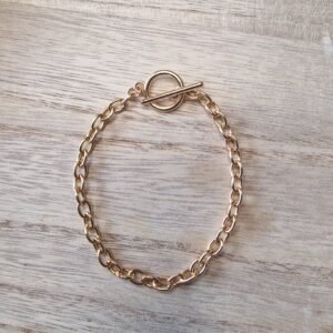 T-bar bracelet for charms