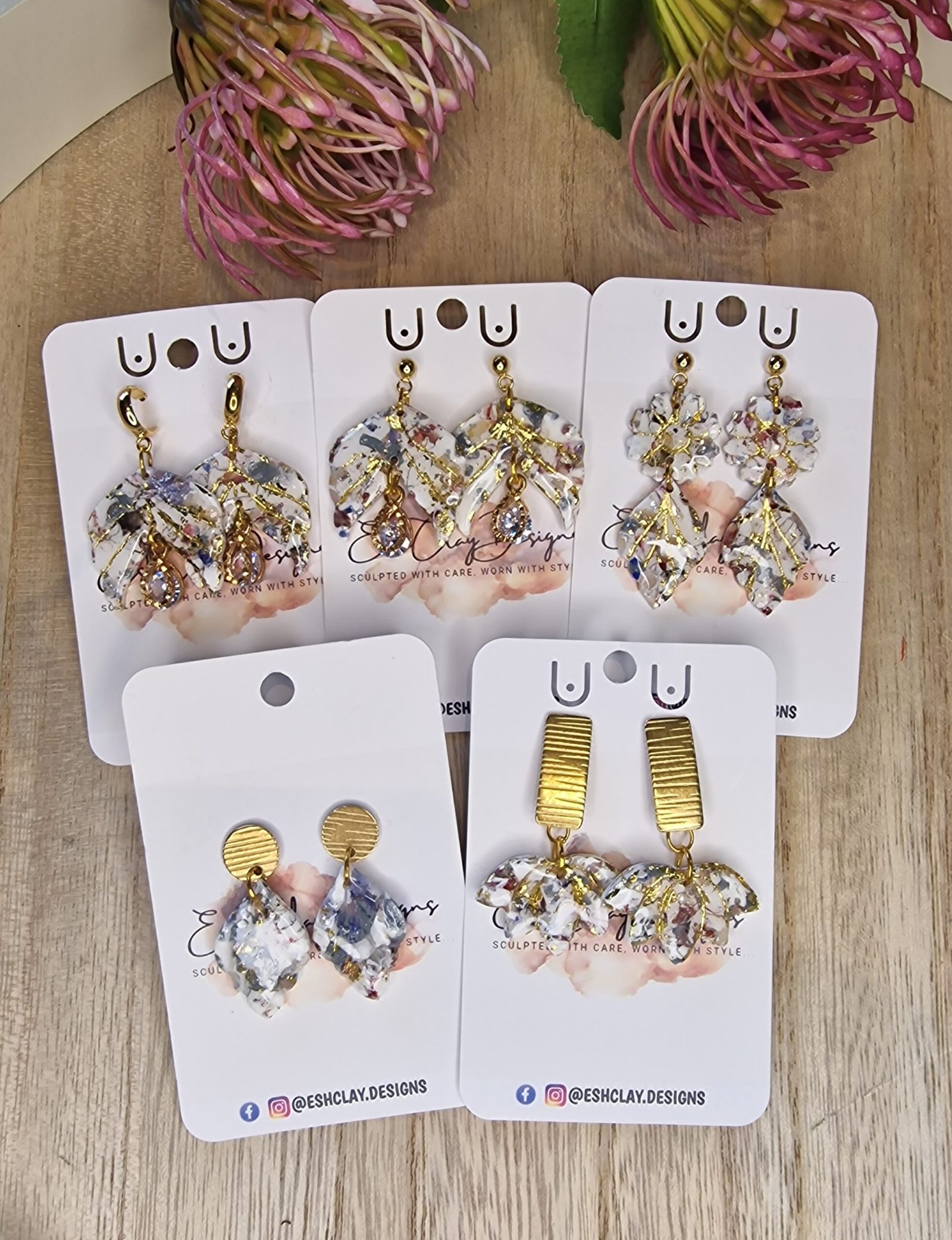 Marbled white & multicolour collection