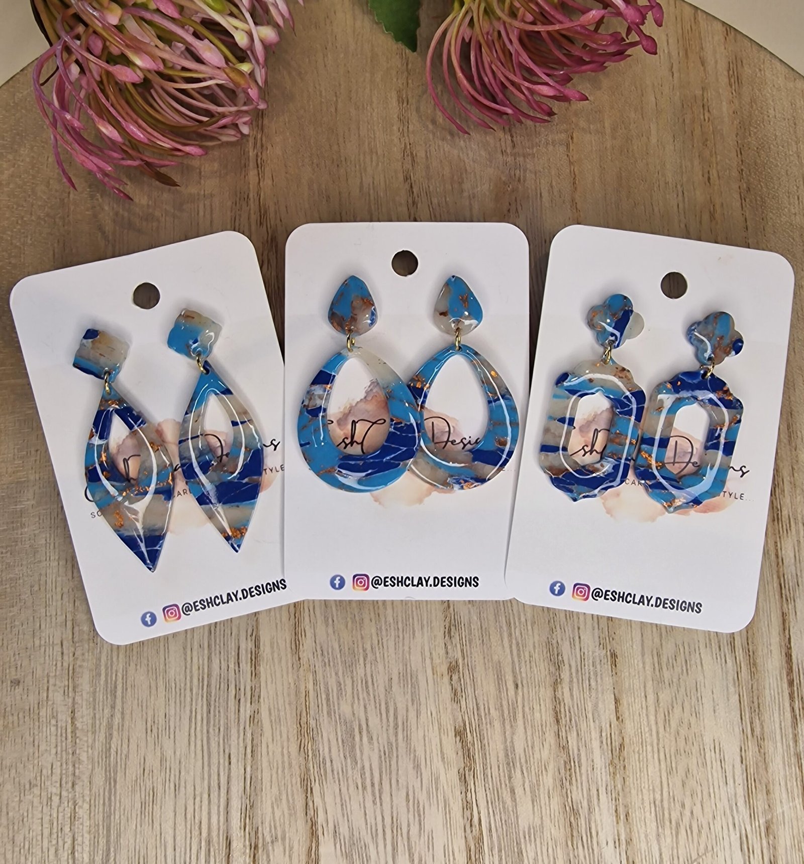 Blue Marbled collection