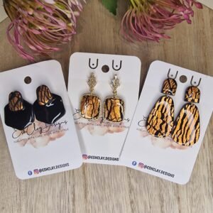 Black and Bronze striped collection