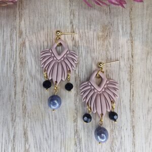 Nude Feather with beads